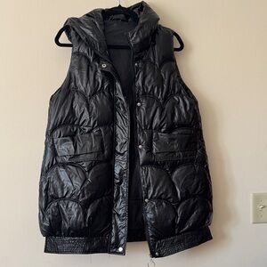 Black Puffer Vest